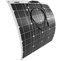 Litionite Carve 50W Panel solar flexible ultra delgado con tecnología ETFE para instalación permanente- ideal para crear…